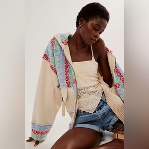 Free People Rockwell Sweatshirt NWOT Medium